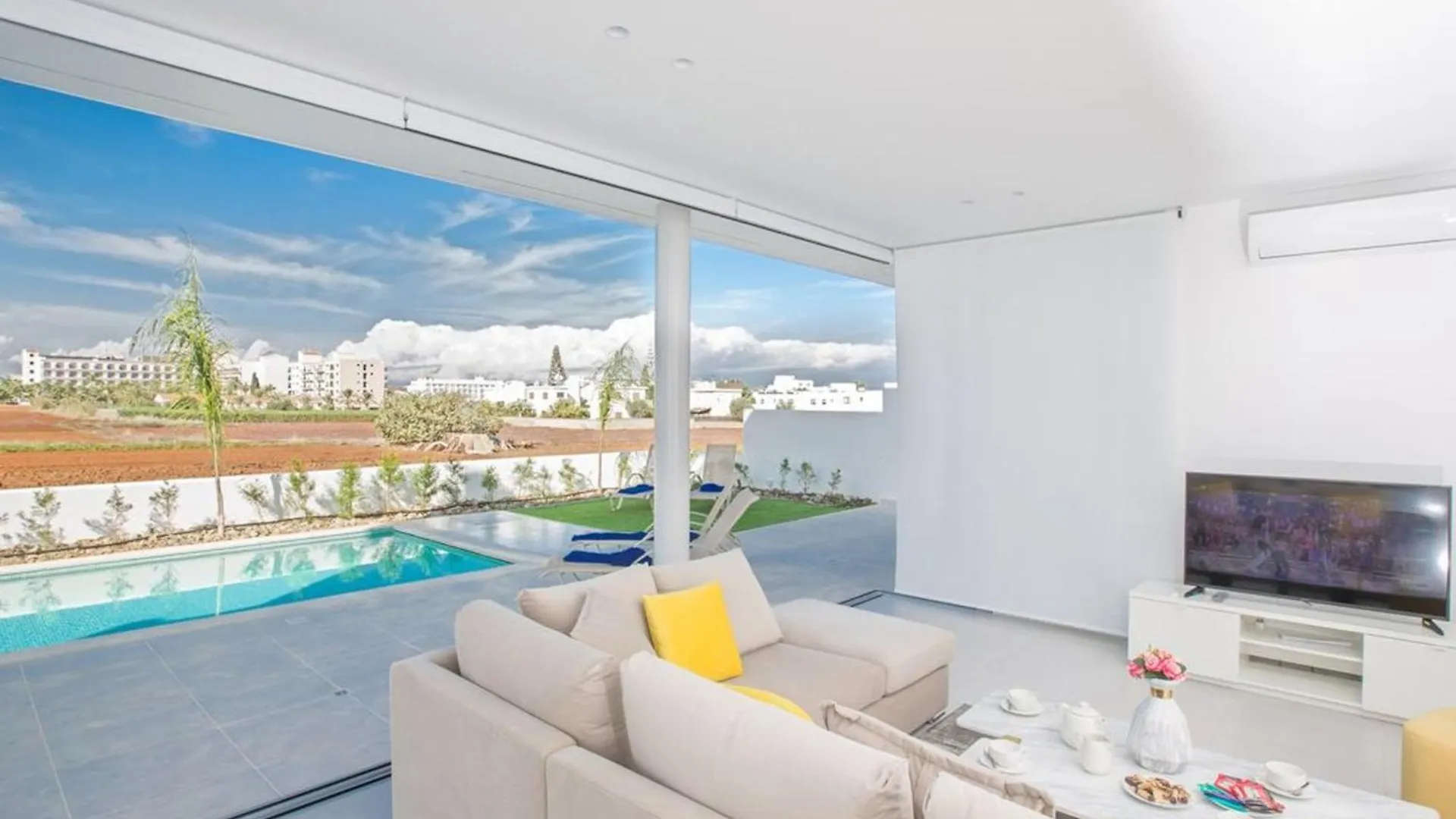 Villa Panemorfi - Luxury Brand New 3 Bedroom Protaras Villa With Private Pool And Sea Views 0*,